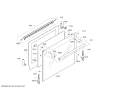 Схема №1 HB23AS210S с изображением Фронтальное стекло для плиты (духовки) Siemens 00681121