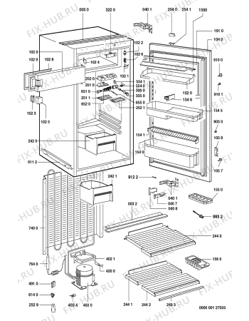 Схема №1 ARL101/R/G ARL 101/K/G с изображением Вентилятор Whirlpool 481953598273