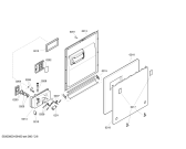 Схема №2 SGI53A45 с изображением Вкладыш в панель для посудомойки Bosch 00436876