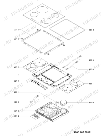 Схема №1 ACM 802/BA с изображением Втулка для духового шкафа Whirlpool 481010556895