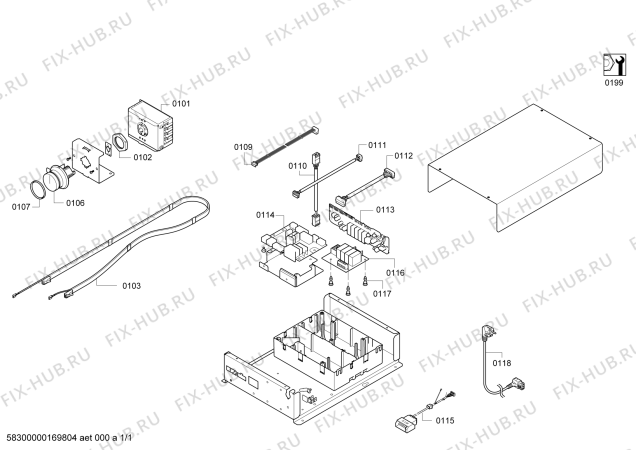 Схема №1 AA490710 с изображением Ручка конфорки для состава Bosch 00750627