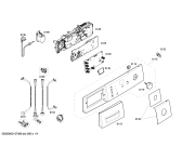 Схема №2 WAE20382GR Bosch Maxx 7 с изображением Панель управления для стиральной машины Bosch 00670271