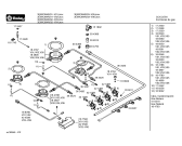 Схема №2 3EMX394N с изображением Решетка для плиты (духовки) Bosch 00366160