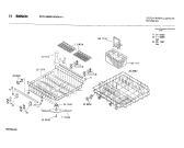 Схема №1 SMS51024 S510 с изображением Панель для посудомоечной машины Bosch 00117829