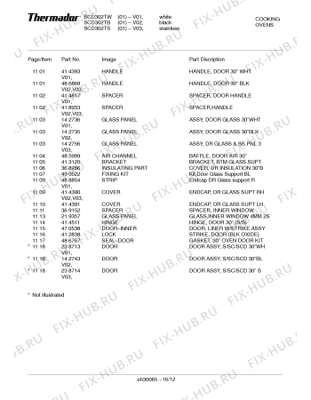 Схема №2 SCD302TW с изображением Программатор для электропечи Bosch 00368760