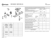 Схема №1 F6542 с изображением Декоративная рамка для холодильника Bosch 00232259