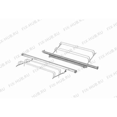 Выдвижные телескоп. направляющие, 1 ур. для электропечи Bosch 00666355 в гипермаркете Fix-Hub