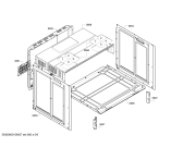 Схема №2 CH10454 Constructa Energy с изображением Фронтальное стекло для электропечи Bosch 00710430