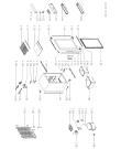 Схема №1 ARG 419 с изображением Лоток (форма) для холодильника Whirlpool 481941879323