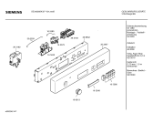 Схема №1 SE34200SK с изображением Передняя панель для посудомоечной машины Siemens 00353267