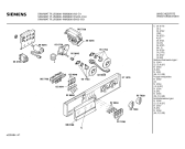 Схема №2 WM38001SI SIWAMAT PLUS 3800 с изображением Панель управления для стиралки Siemens 00271079