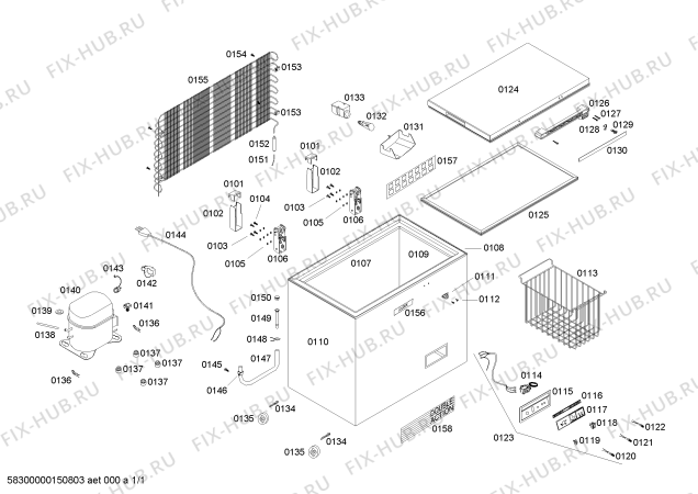 Схема №1 ZT27B7006H с изображением Планка ручки для холодильника Bosch 00491464
