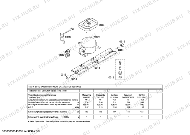 Схема №2 3KEP6863 с изображением Дверь для холодильной камеры Bosch 00710259