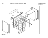 Схема №2 SGIATH3 VA311F5U с изображением Передняя панель для электропосудомоечной машины Bosch 00350663