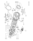 Схема №2 AWZ 410 с изображением Ручка (крючок) люка для стиралки Whirlpool 481249878221