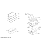 Схема №1 KI1212F30 с изображением Поднос для холодильника Bosch 11007906