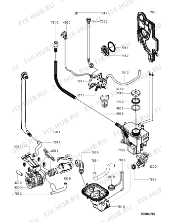 Схема №1 ADG 637 IX с изображением Обшивка для посудомойки Whirlpool 481290508385