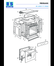 Схема №1 NFMA6 с изображением Электроклемма для плиты (духовки) DELONGHI 0510146