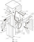 Схема №2 SDCE (136451, SP611/110) с изображением Обшивка для стиралки Gorenje 136564