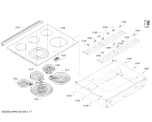 Схема №1 HEI8054U Bosch с изображением Зажим для электропечи Bosch 00635860