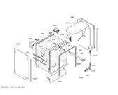 Схема №2 SGU09T02SK с изображением Передняя панель для посудомоечной машины Bosch 00143863
