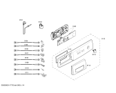 Схема №2 WAA28280 с изображением Панель управления для стиральной машины Bosch 00660073