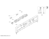 Схема №2 SN65E001GB с изображением Передняя панель для посудомоечной машины Siemens 00708228