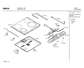 Схема №1 NIF665E с изображением Стеклокерамика для электропечи Bosch 00216277