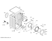 Схема №1 WAE24460ME с изображением Панель управления для стиральной машины Bosch 00661078