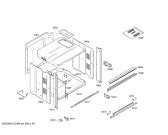 Схема №1 BO220101 с изображением Модуль управления для плиты (духовки) Bosch 00645163