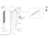 Схема №2 KSV29VL30 с изображением Дверь для холодильника Bosch 00715880