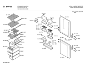 Схема №2 KGV3601SD с изображением Дверь для холодильника Bosch 00232797