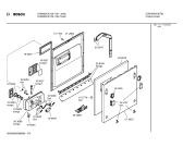 Схема №2 SHI6806UC с изображением Передняя панель для посудомойки Bosch 00351667