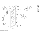 Схема №1 KSV36BI3P Bosch с изображением Дверь для холодильной камеры Bosch 00717919