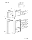 Схема №2 ENTM182A1F (F084346) с изображением Дверь для холодильника Indesit C00510473