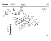 Схема №1 T8214R с изображением Панель управления для стиральной машины Bosch 00289854