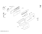 Схема №2 3TW55120A с изображением Панель управления для стиральной машины Bosch 00674152