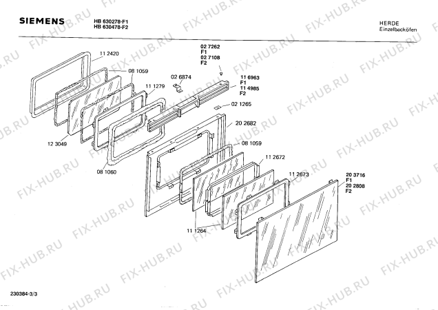 Схема №1 HEE682C35 с изображением Съемщик натяжения для плиты (духовки) Bosch 00021251