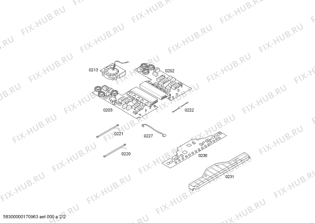 Схема №1 EH675MB17E IH6.1 - Standard+brater с изображением Стеклокерамика для электропечи Siemens 00689736