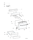 Схема №1 A6TMH2FWEX (F083797) с изображением Панель для плиты (духовки) Indesit C00304840