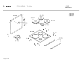 Схема №2 EH594HMSW с изображением Стеклянная полка для электропечи Bosch 00212443