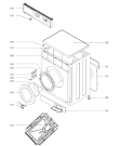 Схема №1 WD63114 (418203, LS6E) с изображением Рукоятка для стиралки Gorenje 444610