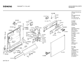 Схема №2 SN23306FF с изображением Панель для посудомойки Siemens 00288003