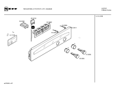 Схема №3 B1531N1 MEGA4539A с изображением Панель управления для духового шкафа Bosch 00363019