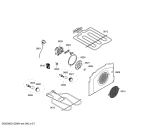 Схема №3 HSW745350E с изображением Направляющая для плиты (духовки) Bosch 00666846