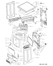Схема №1 TRKK 6950 с изображением Обшивка для сушилки Whirlpool 481245211866