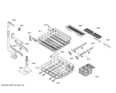 Схема №1 3VS563BD с изображением Панель управления для посудомоечной машины Bosch 00662495
