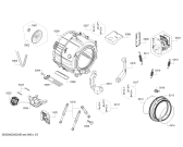 Схема №1 WAT24437II с изображением Панель управления для стиралки Bosch 11021073