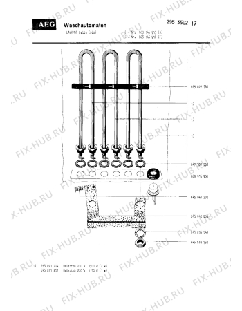 Схема №2 LAVBELLA CH с изображением Вноска для посудомоечной машины Aeg 8996450067609