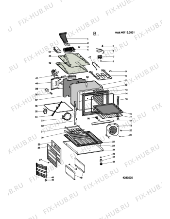 Схема №2 ACMT 5531/WH с изображением Конфорка для духового шкафа Whirlpool 482000022724